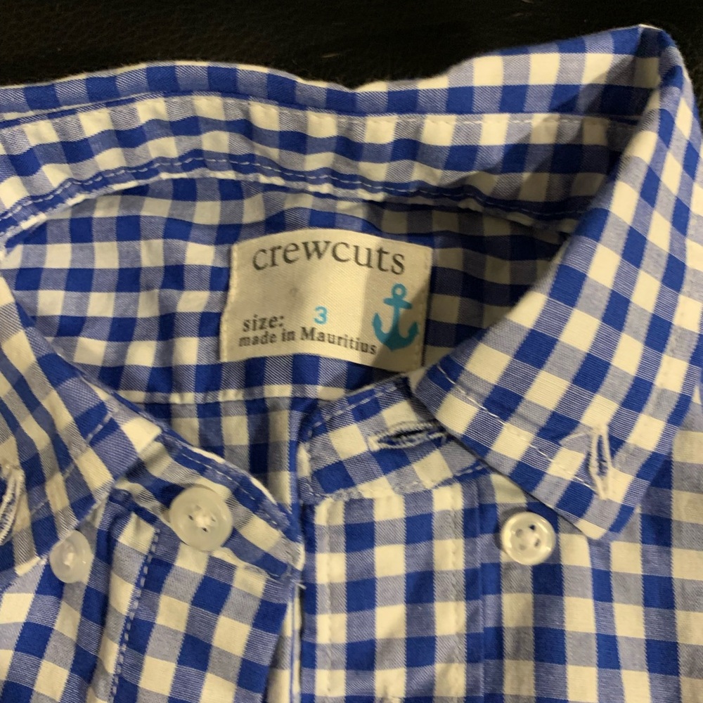 J Crew 3T long sleeve collared shirt.